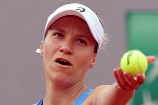Une victoire indiscutable pour Viktorija Golubic. KEYSTONE/EPA/TERESA SUAREZ